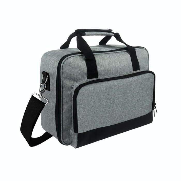 Crossbody Portable Multifunctional Projector Dustproof Storage Bag(Black)