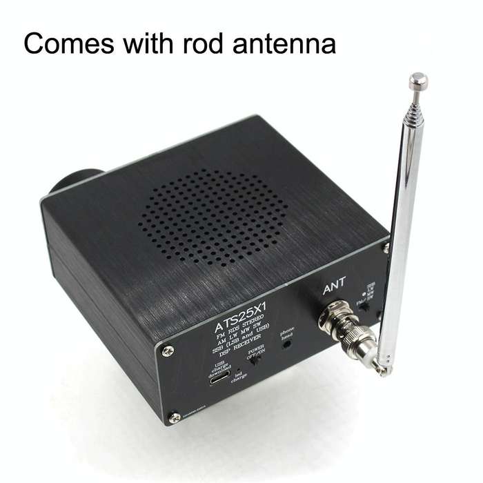 ATS-25X1 Updated Version Si4732 Chip 2.4-Inch Touch Screen All-Band Radio Receiver FM/LW/MW/SSB