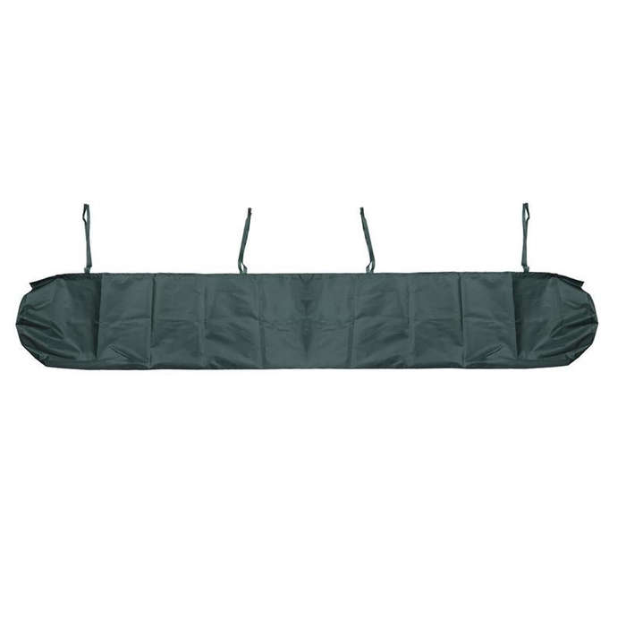 Outdoor Patio Canopy Awning Waterproof Cover Retractable Dustproof Protective Cover, Size: 5m(Green)