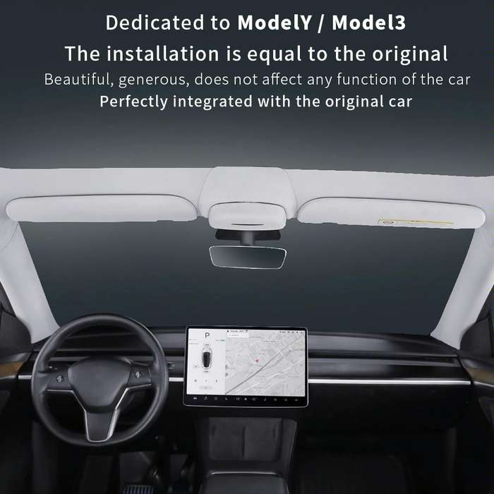 Car Ordinary Version Sunglasses Storage Box for Tesla Model 3