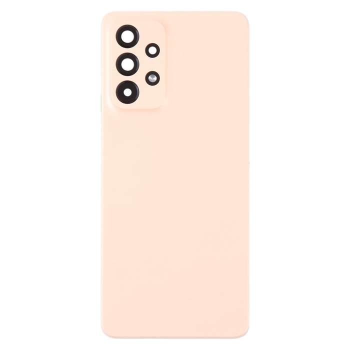 For Samsung Galaxy A53 5G SM-A536B Original Battery Back Cover with Camera Lens Cover(Pink)