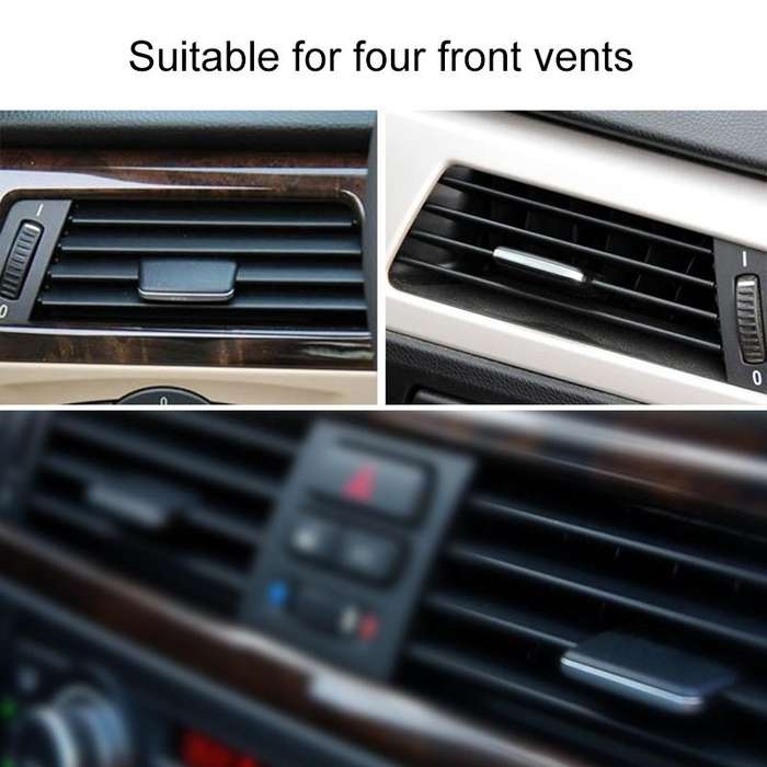 Car Front Air Conditioning Exhaust Switch Paddle Air Conditioning Leaf Clip for BMW 3 Series E90,...