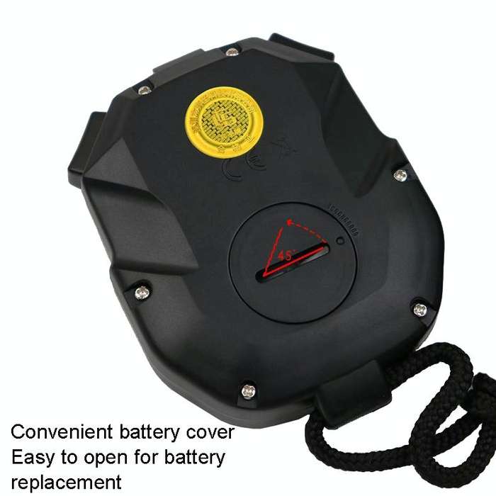 YS 3 Rows Display Luminous Stopwatch Timer Training Referee Stopwatch, Style: YS-1030 30 Memories