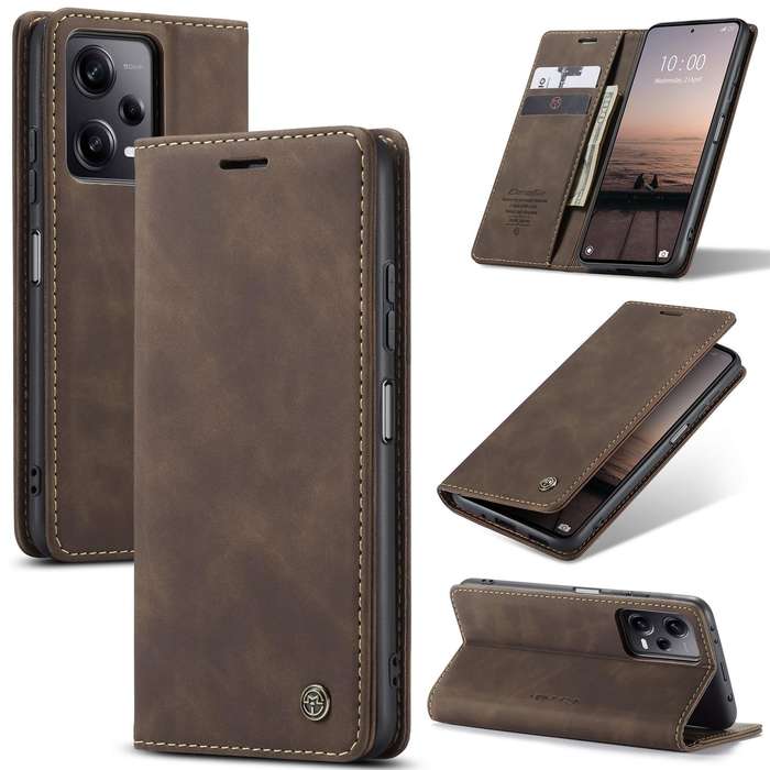 For Xiaomi Redmi Note 12 Pro 5G / Poco X5 Pro CaseMe 013 Multifunctional Horizontal Flip Leather ...