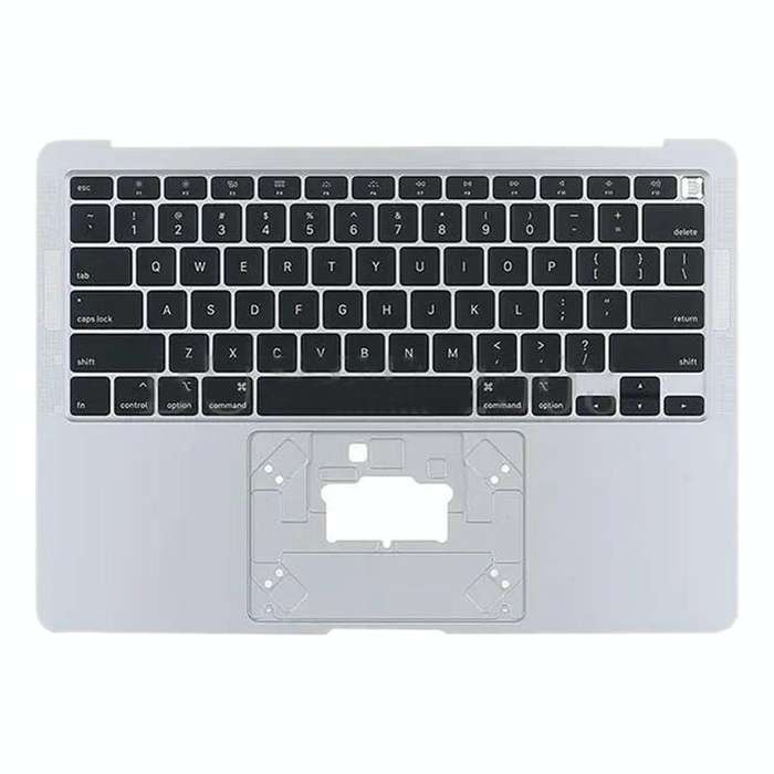 For Macbook Air 13 A2179 2020 C-side Cover + US Edition Key Board (Silver)