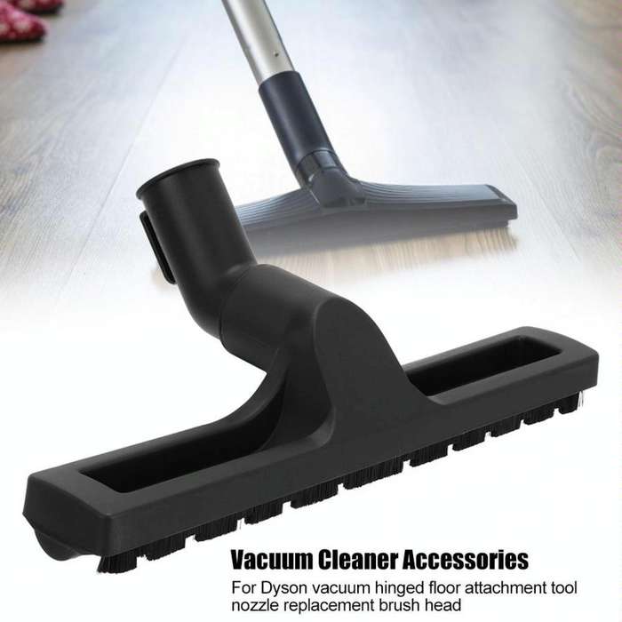 Vacuum Cleaner Head Accessories Floor Brush Tip Bristle Brush Head, Inner Diameter Size:35mm(Black)