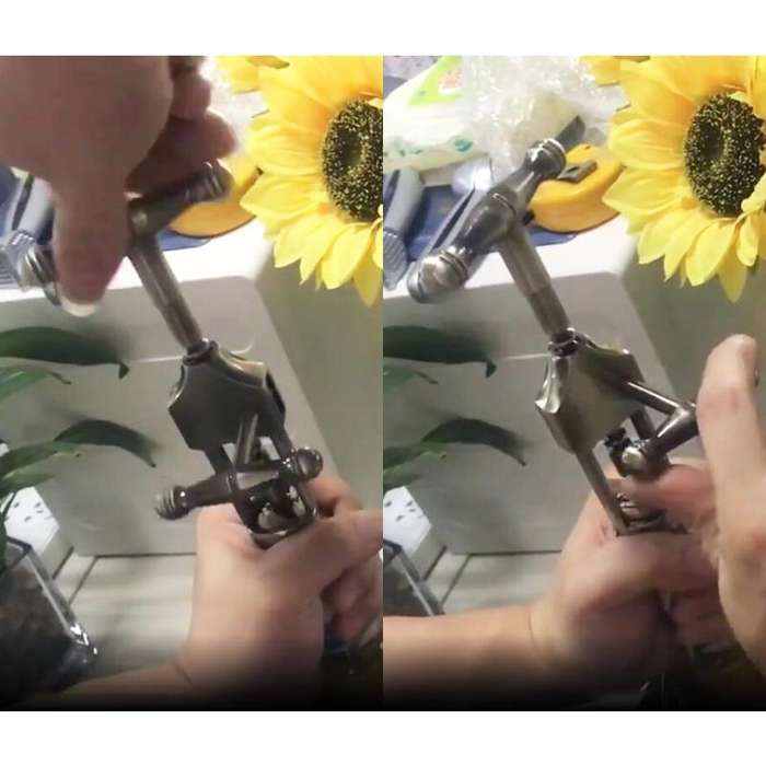 Multifunction Portable Screw Corkscrew Zinc Alloy Wine Bottle Opener, Packing: Gift Box
