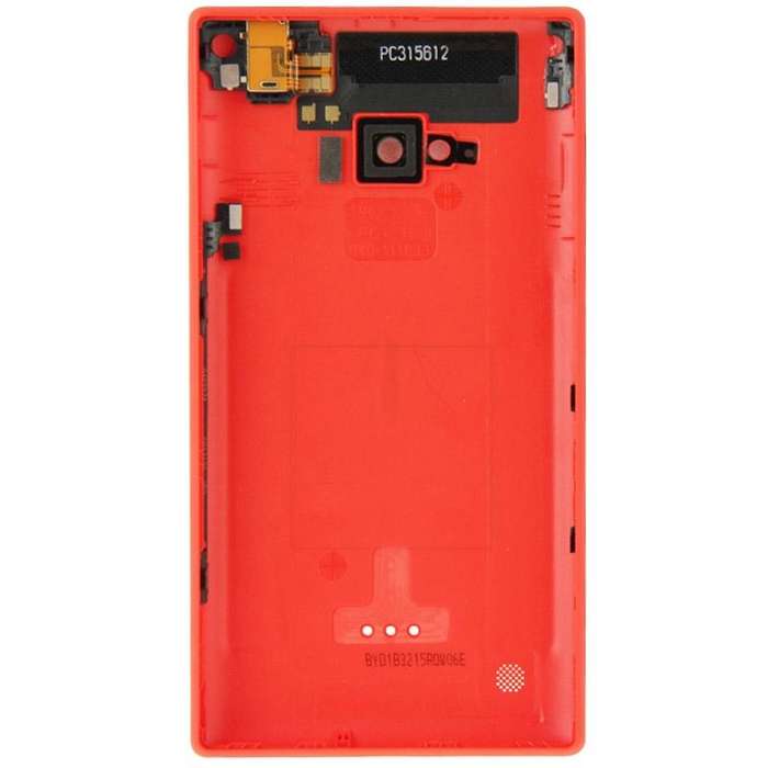 Frosted Surface Plastic Back Housing Cover for Nokia Lumia 720(Red)