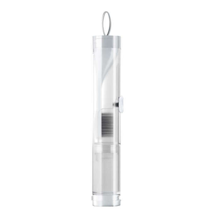 ETRAVEL Travel Portable Folding Toothbrush Set(White)