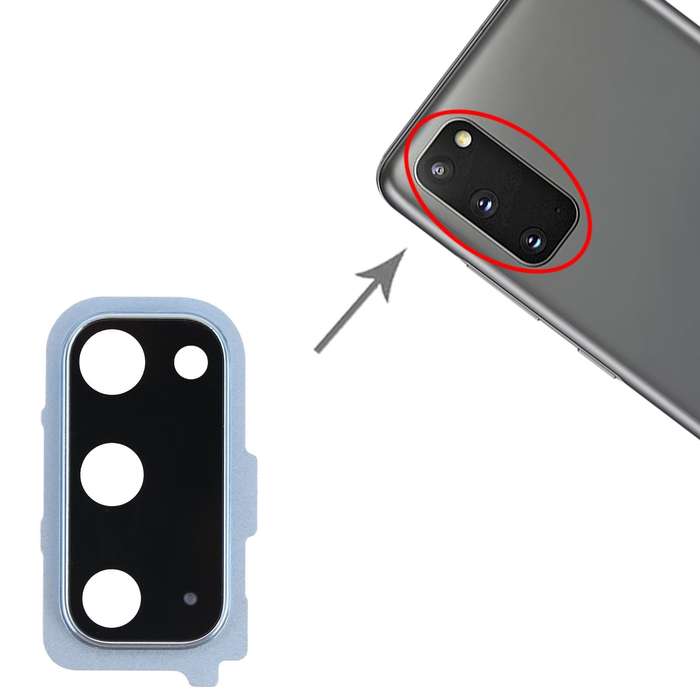 For Samsung Galaxy S20 Camera Lens Cover (Blue)