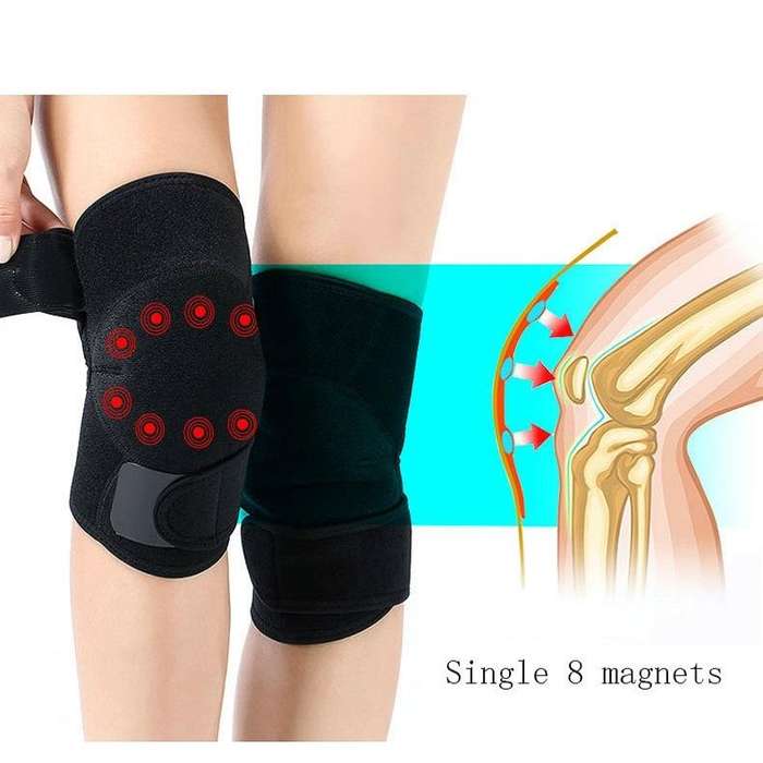 Tourmaline Self-Heating Sports Knee Pads Far Infrared Magnet Moxibustion Warm Knee Pads, Specific...