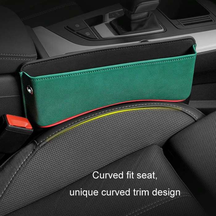 Car Seat Gap Multi-Functional Sundries Storage Box(Green)