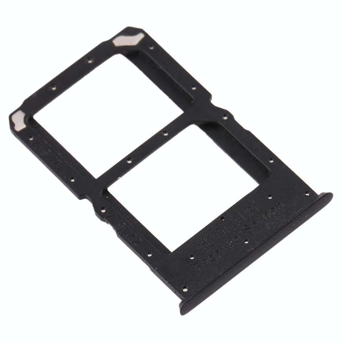 For OPPO Reno Z SIM Card Tray + SIM Card Tray (Black)