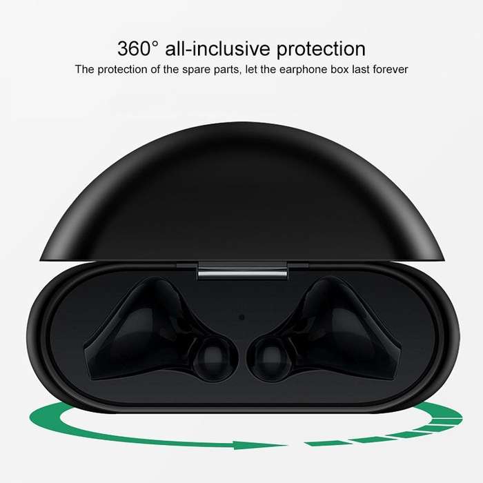 For Huawei FreeBuds 3 Silicone Wireless Bluetooth Earphone Protective Case Storage Box(Orange)