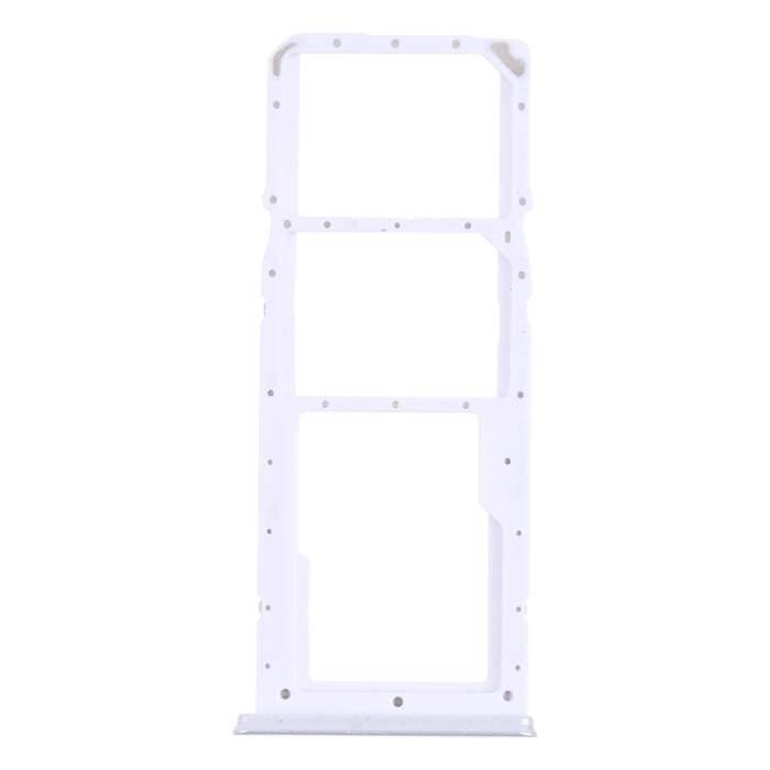 For OPPO Realme 7i (Global)  SIM Card Tray + SIM Card Tray + Micro SD Card Tray (Silver)
