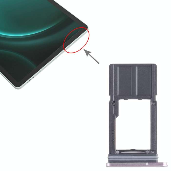 Micro SD Card Tray for Samsung Galaxy Tab S9 FE SM-X510 WiFi Edition (Pink)