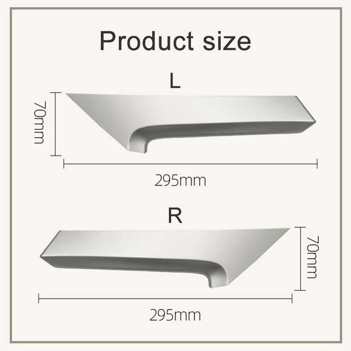 For Toyota Camry 2006-2011 Left-hand Drive Car Door Inside Handle Cover 74646-06080, Type:Right F...