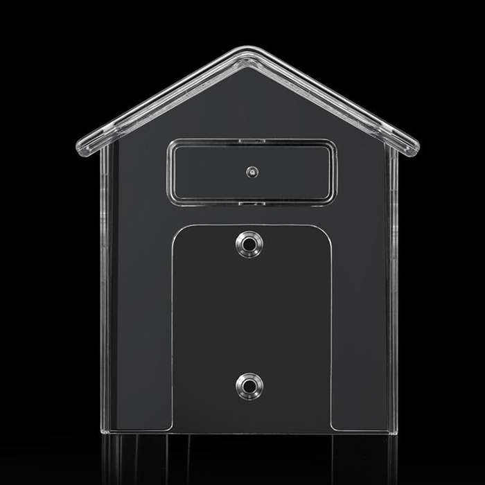Wireless Doorbell Waterproof Cover Outdoor Doorbell Transparent Rain Protection Case(E30)