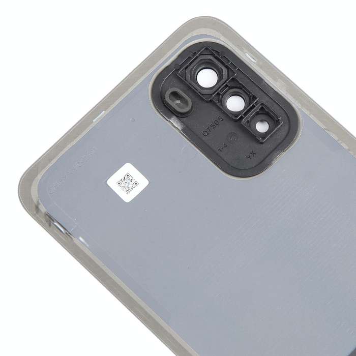 For Nokia G60 Original Battery Back Cover with Camera Lens Cover(Silver)