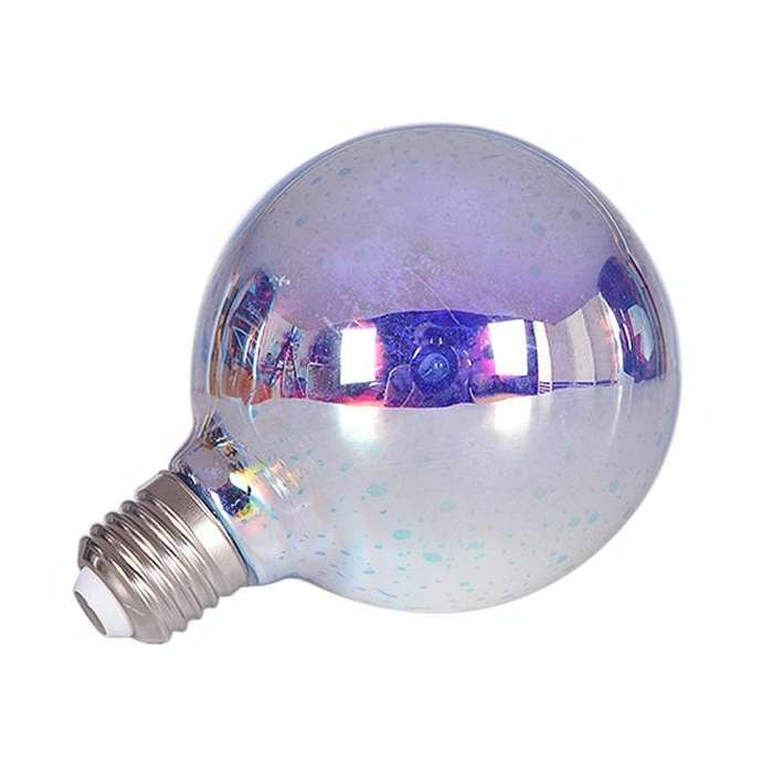 G95 E27 4W IP65 Waterproof Warm White 3D Fireworks LED Bulb, 2700K 48 LEDs SMD 2835 Vintage Atmos...