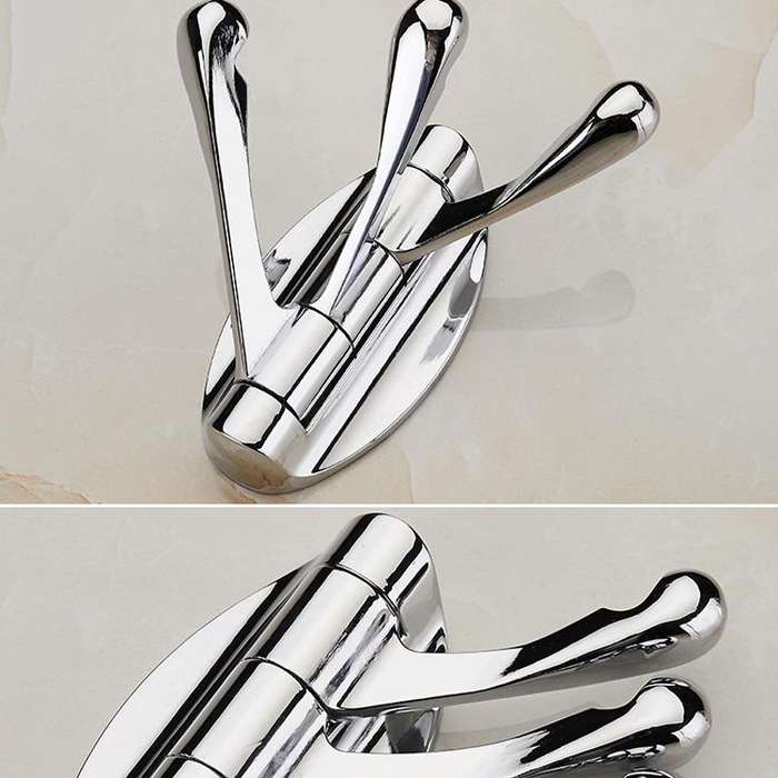 Punch Coat Hook Bathroom Hook, Specification: Golden