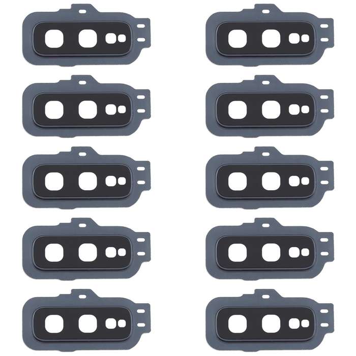For Samsung Galaxy S10e 10pcs Camera Lens Cover (Black)