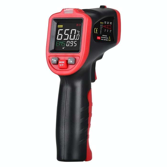 Wintact WT323A -50 Degree C~650 Degree C Handheld Portable Outdoor Non-contact Digital Infrared T...