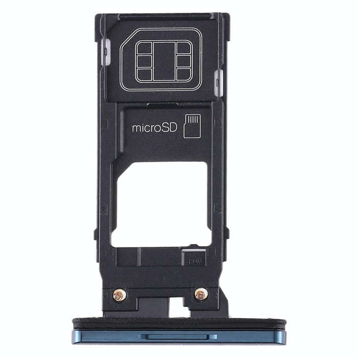 SIM Card Tray + Micro SD Card Tray for Sony Xperia XZ3(Green)
