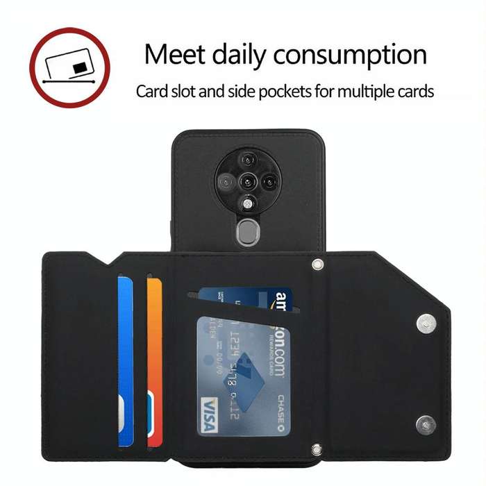 For Tecno Spark 6 Skin Feel PU + TPU + PC Phone Case(Black)