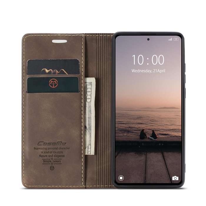 For Xiaomi Redmi Note 12 Pro 5G / Poco X5 Pro CaseMe 013 Multifunctional Horizontal Flip Leather ...