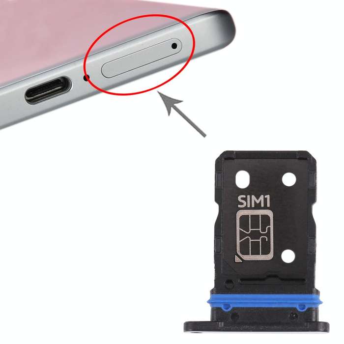 For vivo X70 V2133A V2104 SIM Card Tray + SIM Card Tray (Silver)