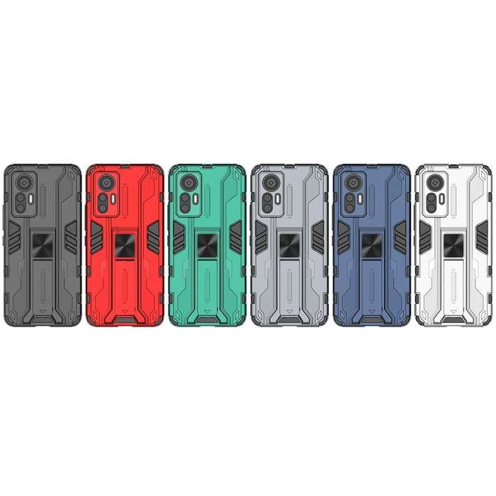 For Xiaomi 12 Lite 5G Asian and EU Version Supersonic PC + TPU Shock-proof Phone Case(Black)