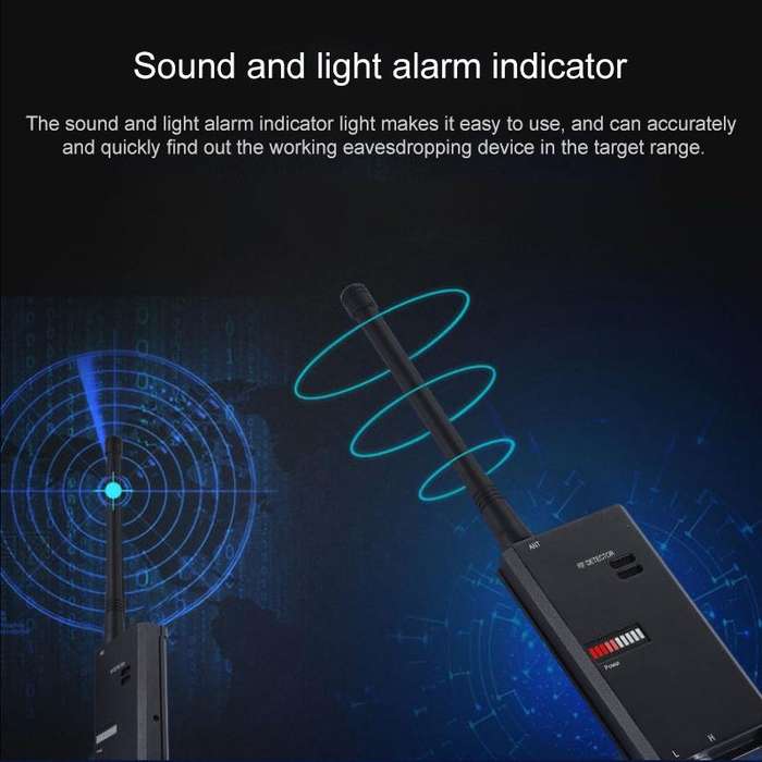 Mobile Phone Wireless Camera Wireless RF Detector Cell Phone Buster(Black)