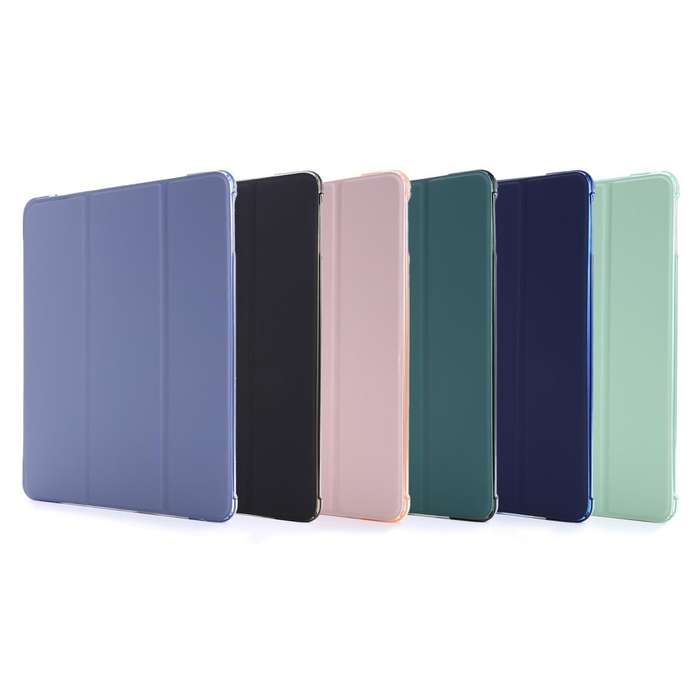 For iPad 9.7 (2018) & (2017) Airbag Horizontal Flip Leather Case with Three-fold Holder & Pen Hol...