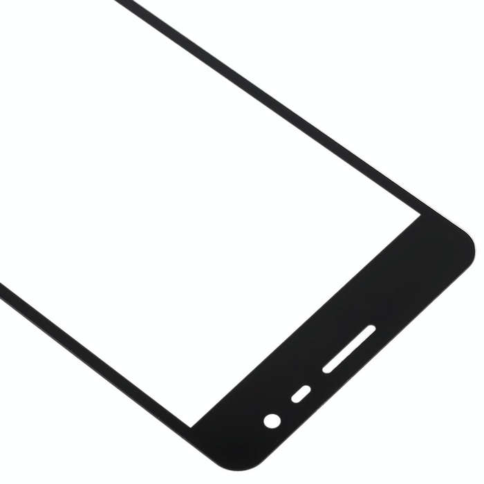 For Samsung Galaxy J3 Pro / J3110 10pcs Front Screen Outer Glass Lens (Black)