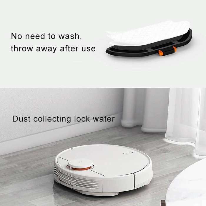 30 PCS Original Xiaomi Mijia Cleaning Robot (CA0579) Disposable Drag Cleaning Cloth