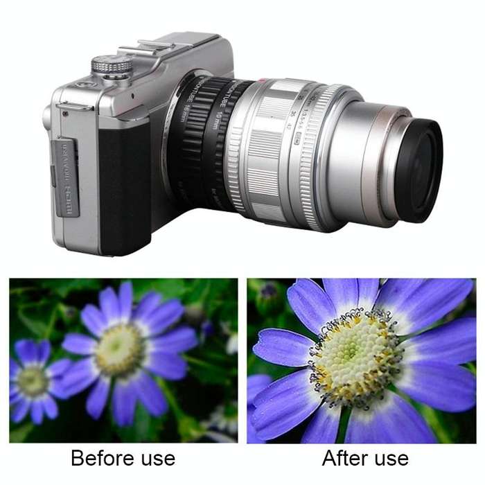 For Panasonic/Olympus VILTROX DG-M43 Camera Automatic Close-Up Ring Macro Ring Set