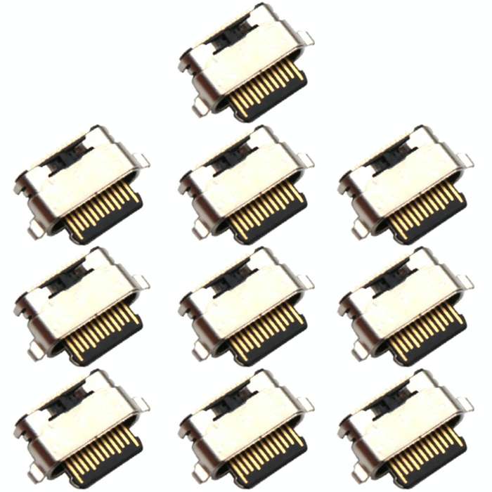 For Samsung Galaxy F52 5G 10pcs Charging Port Connector