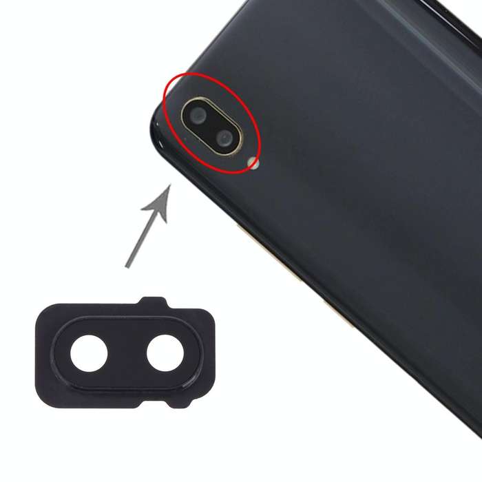 For Vivo X21 Camera Lens Cover (Black)