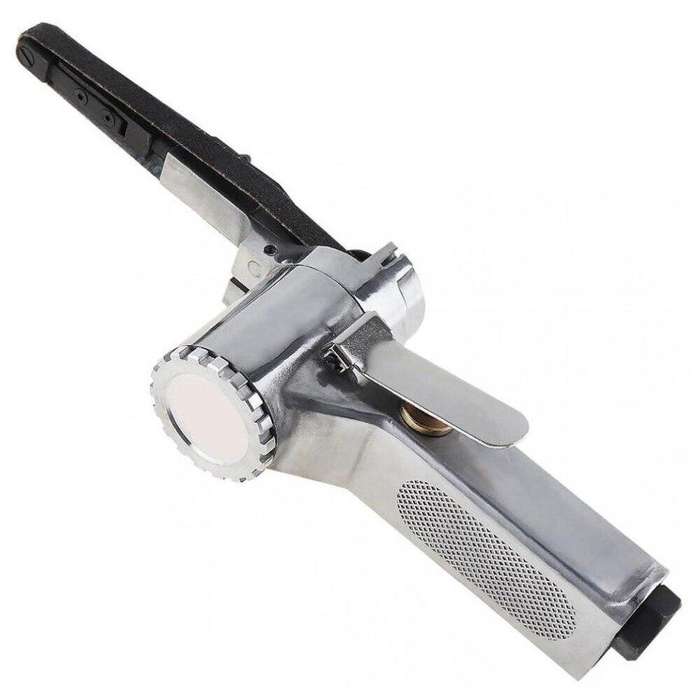 Pneumatic Belt Machine Pneumatic Sander Ring Belt Machine Polisher, Size:52x2cm