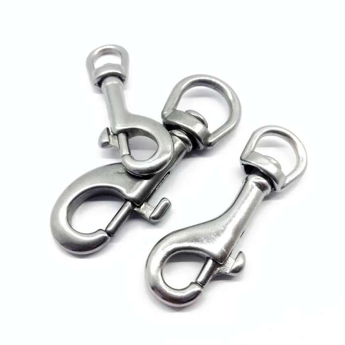 Stainless Steel Swivel Single Hook Pet Leash Hook, Specification: 120mm