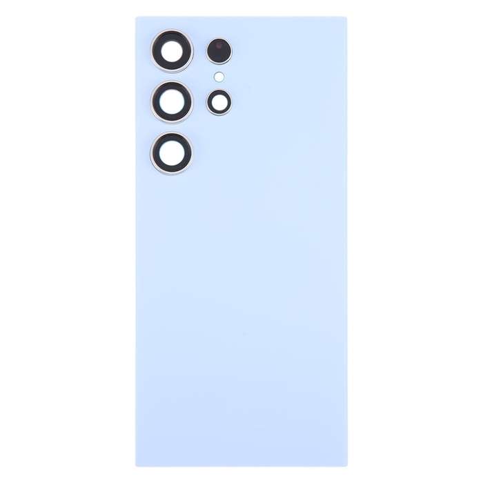 For Samsung Galaxy S24 Ultra SM-S928B OEM Battery Back Cover with Camera Lens Cover(Blue)