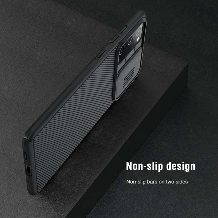 For Samsung Galaxy S20 FE NILLKIN Black Mirror Series PC Camshield Full Coverage Dust-proof Scrat...