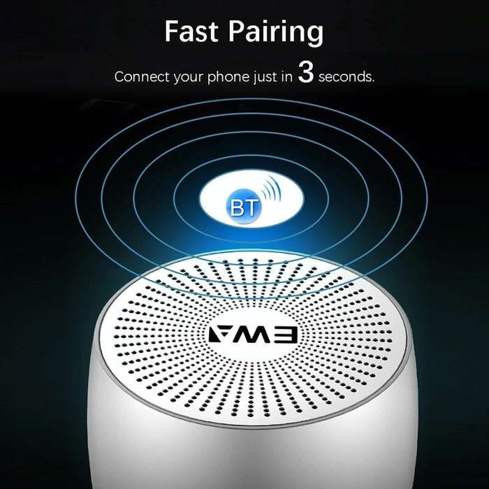 EWA A103 Portable Bluetooth Speaker Wireless Heavy Bass Bomm Box Subwoofer Phone Call Surround So...