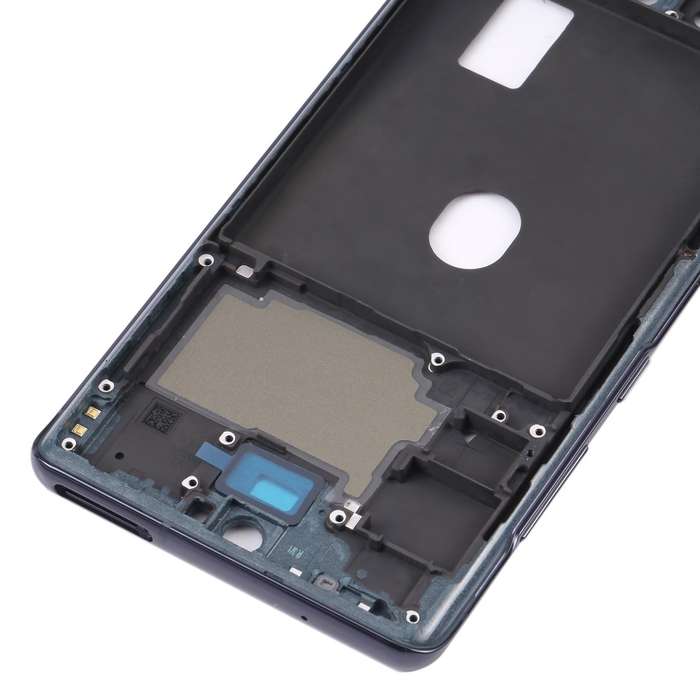 For Samsung Galaxy S20 FE 5G SM-G781B Middle Frame Bezel Plate (Black)