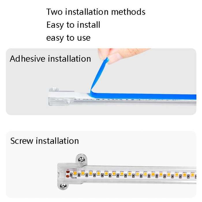 LED Plant Growth Lamp Time Potted Plant Intelligent Remote Control Cabinet Light, Style: 30cm Fou...