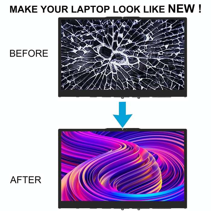 For Lenovo ideapad Yoga C940-15IRH FHD LCD Screen Digitizer Full Assembly with Frame