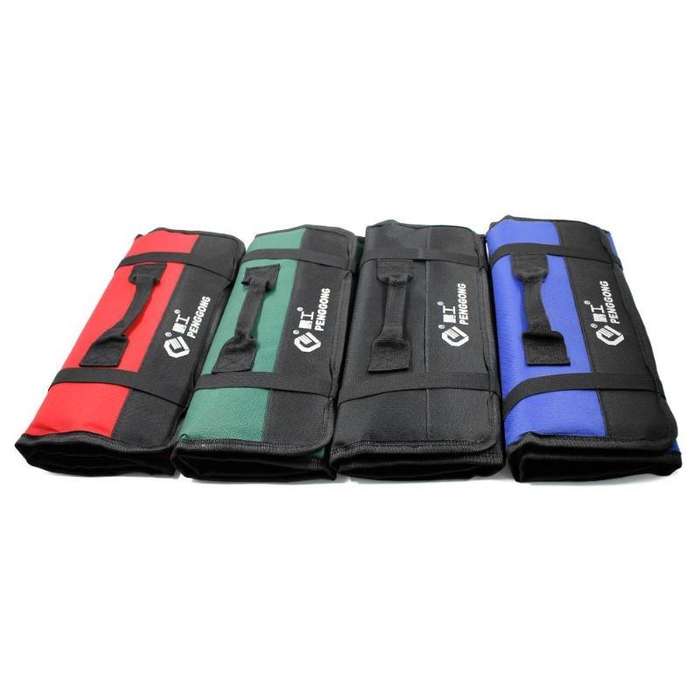 Multi-function Waterproof Oxford Carrying Folding Roll Bags Portable Storage Tool Bag(Black)
