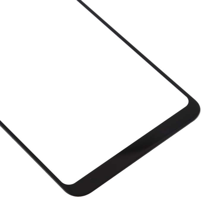 Front Screen Outer Glass Lens for LG Stylo 4 /  Q710 / Q710MS / Q710CS (Black)