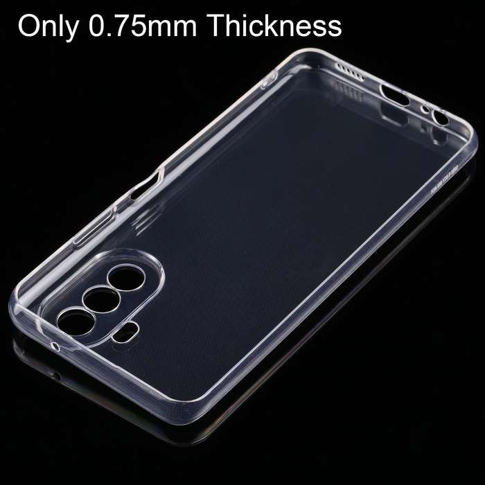 For Huawei nova Y70 0.75mm Ultra-thin Transparent TPU Phone Case